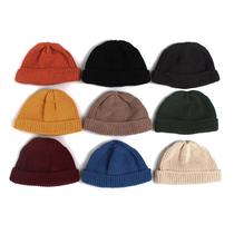 Guapi hat custom embroidered text logo men's and women's wool hat short main hat knitted local ruffian cold hat tide brand