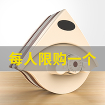 Glass wiper double layer hollow strong magnetic double-sided polished window deity Tall Building Clean Wash Home Tool Brushed