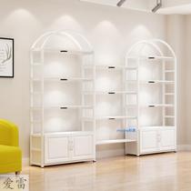 Product display cabinet nail art cabinet display rack nail polish shelf floor-standing beauty salon container multi-function