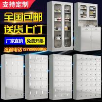 Two-door locker Office dormitory School tin 2-door cabinet Employee cabinet Locked storage cabinet Storage locker Change wardrobe