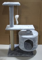 Small toy cat rack cat climbing frame cat shelf cat nest one cat grab post cat tree cat jumping platform cat climbing post cat cat