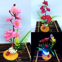 Hotel plate kitchen decoration flowers and plants plate decoration dishes sushi creative small ornaments cold plate decoration flower rim