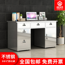 Stainless steel disposal desk hospital clinic diagnosis table operation table Infirmary medicine dispensing station clinic desk