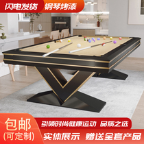 Commercial adult American black eight high-end table pool table billiards table home standard billiard table