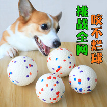 Pet dog toy ball relief artifact bite-resistant molar elastic ball alone interactive dog Corky puppy supplies