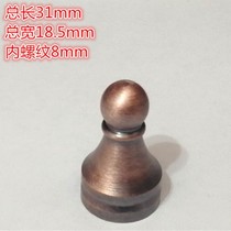 Copper door hinge accessories cap nut bearing lead copper door hinge bolt shaft accessories door accessories