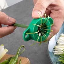 Plum onion knife ultra-fine kitchen multifunctional shredder knife shredder knife shredder shredder shredder shredder shredder shredder shredder shredder artifact commercial