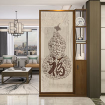 New Chinese-style entrance cabinet entrance living room bedroom screen partition shelf modern simple decorative wall