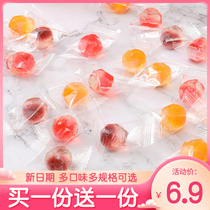 High value Net red pulp fruit juice fruit jelly qq gummy wedding candy casual snack candy bulk