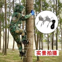 Climbing artifact on the tree special tool iron shoes foot prick non-slip new cat claws big crutches five claws to catch wasp strengthen