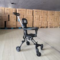Stroller baby light small trip Super One key car 0 3 years old folding one year old can sit can lie wide