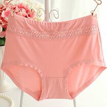 5 pieces of modal comfortable bamboo charcoal fabric women's underwear belly hip sexy breathable mid-waist large size briefs