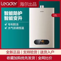 Haier produced Leader JSQ22-12LV(12t) natural gas rental gas water heater 12 liters