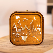 Harry Potter music box night light desktop ornaments Thousand and and Thousand and chinchas around the birthday send girls Music Box
