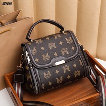 Small bag 2021 New Tide autumn winter Joker ins Net Red fashion wide shoulder strap womens hand shoulder shoulder bag