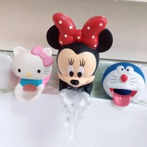Cartoon faucet extender baby children wash hands splash head toy bug guide sink extended home