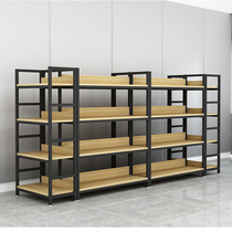 Nakajima double-sided supermarket shelf display rack maternal and child platform booth multi-layer two-sided cosmetics display cabinet