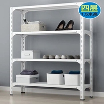 Shelf second-hand clearance four-story angle steel shelf second-hand clearance commercial fruit express free shipping Super
