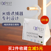 Exest moth trap nemesis trap moth household insecticide small flying insect artifact Rice moth trap