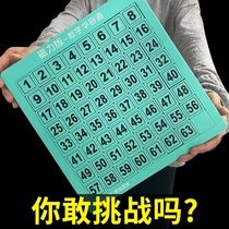 Digital Huarong Road Childrens Benefit Intelligence Adult Brain Development Toys Sliding Clearance Puzzle Kindergarten Primary School Students