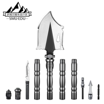 Field rock climbing self-defense tool Sapper shovel combination station wagon shovel multi-function portable folding camping shovel