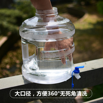 PURE WATER BARREL EMPTY BARREL FOOD GRADE DRINKING WATER BARREL HOME WATER STORAGE TANK WITH TAP CONVENIENT SANITATION LARGE NUMBER LOADING BARREL