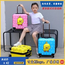 Custom 20-inch childrens trolley box 18-inch boarding box Mens and womens suitcases Universal wheel password box Tow box luggage