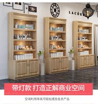 Cosmetics display cabinet beauty salon cabinet rack multi-layer display Container container beauty cosmetics container nail shop cabinet