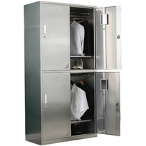 304 Stainless Steel Locker Staff Workshop Bathroom Locker Factory Dormitory Dogge Shoe Cabinet Cabinet Customized