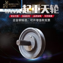 Lifting sky wheel Ground wheel Lifting pulley With bearing Fixed pulley Moving pulley Pulley Wire rope pulley