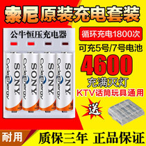 Sony rechargeable battery 5 7 KTV microphone microphone toy instead of lithium rechargeable 1 5V generic
