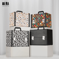 Xinchuang 2021 new portable large capacity professional with makeup artist cosmetic box tattoo nail art toolbox portable storage