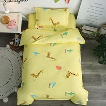  Kindergarten quilt three-piece summer thin section children nap summer cool quilt children air conditioning quilt into the garden bedding