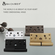 Special three-dimensional adjustable wooden door hinge Bini Chi SNS3D40 door hinge for Bonica Vanke