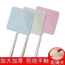 Large soft rubber fly swatter plastic large thick household swatter with mosquito clip strong durable mosquito fly swatter