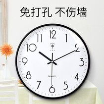 Living room wall clock high-grade 2021 new wall clock living room Nordic clock Wall home clock modern simple