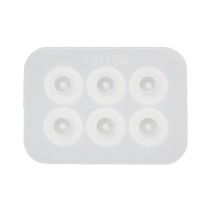Big Hole Bead Silicone Mold Fit For Add-a-Bead Bracelet DIY