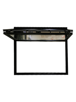 New lift window beautiful green wear-resistant folding window simple modern waterproof environment-friendly typhoon-proof shop