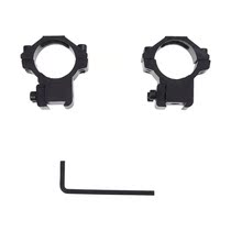 2 × rifle scope mount ring mount ring screws for 11mm rail