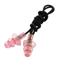 Black Elastic Rubber String Clear Pink Silicone Swim Ear Plu