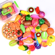Childrens fruit Chile toys boys and girls play house vegetables baby can cut vegetables kitchen set cake