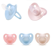 1PC Silicone Newborn Kid Baby Orthodontic Dummy Pacifier Tea