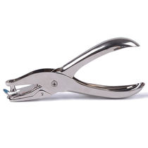 Punching machine Metal single hole punch stationery double hole labor saving manual loose leaf paper cute round hole punching machine