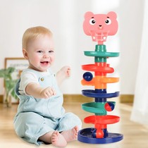 Baby toys for more than 6 months puzzle early education boy 0 a 1 year old 12 seven 8 eight 9 baby 3 track ball turn