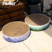 Pai cat cat scratch board nest Japanese resistant to grab corrugated paper cat claw plate does not fall off Cat nest cat toys cat supplies