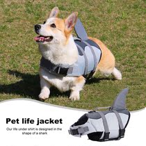 Pet Life Jackets Ripstop Dogs Lifesaver Shark Vests With