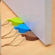 Safety door stopper Door stopper Door stopper Door stopper Silicone anti-pinch hand cartoon door seam stopper Door stopper windproof