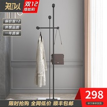 Zhihong Nordic simple style light luxury corner iron coat rack hanger landing room bedroom hanger