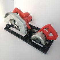 Portable high-power child saw without collapse side conjoined woodworking saw new product cutting board saw flip-chip dust-free child precision