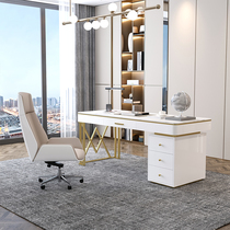 Nordic Light Luxury Desk Simple Desk Writing Desk Office Boss Reception Medical Beauty Consulting Desk Computer Desk